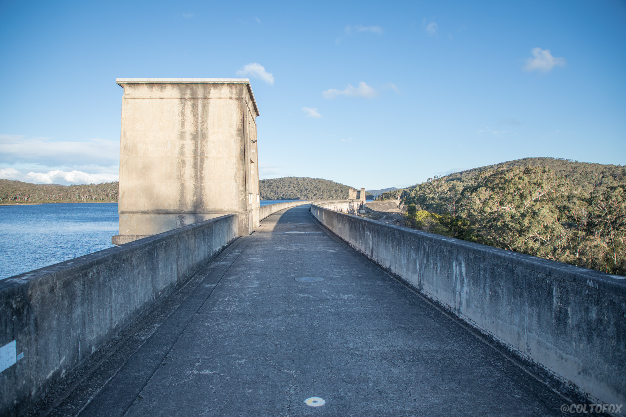 Cordeaux Dam Wall